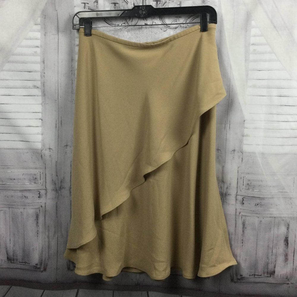 Lauren Ralph Lauren Tan Midi Skirt